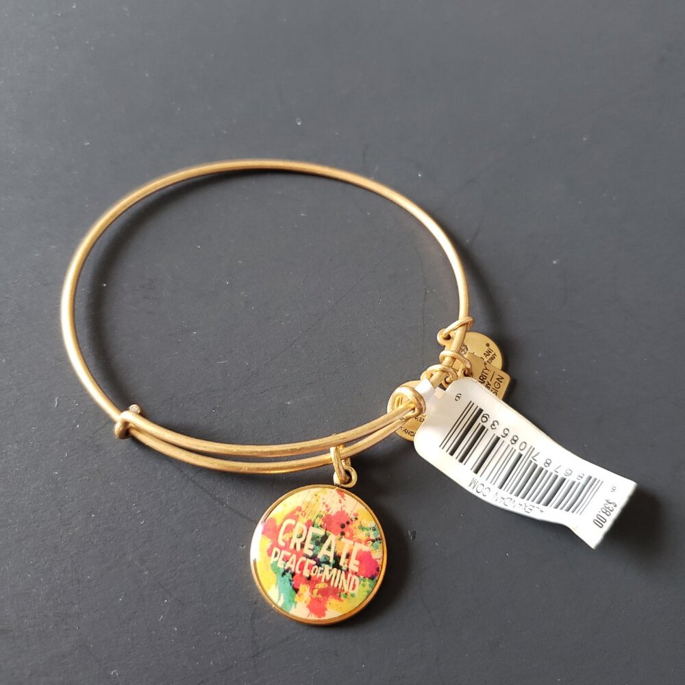 Alex & Ani Create Peace of Mind BangleCreate Peace of Mind Bangle 715 - Picture 1 of 3